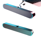 USB Powered Computer Speaker Bluetooth Stereo Sound Speaker for Computer Desktop PC Laptop