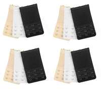 12 Pcs Set 3-Hook Bra Strap Extender for Women