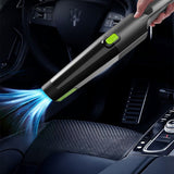 Cordless Handheld Vacuum Cleaner with LED Light for Car and Home Use