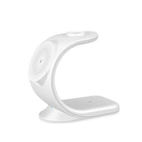 3-in-1 Magnetic Wireless Charging Station 15W Fast Charger for iPhone12 13 White