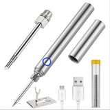 Cordless Soldering Iron Pen USB Rechargeable Tool for Electronics & Appliance Repair