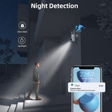 6MP Dual Lens Wireless Security Camera with Night Vision Outdoor Home Surveillance System
