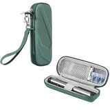Travel Insulin Cooler Case – Medication Storage and Organizer Bag Green