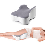 Orthopedic Memory Foam Knee Pillow for Side Sleepers and Leg Support