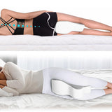 Orthopedic Memory Foam Knee Pillow for Side Sleepers and Leg Support