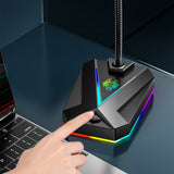 USB Desktop Microphone Plug & Play Omnidirectional Mic for PC & Laptop