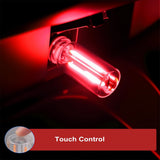 3PCS Portable USB Touch Glass Bottle LED Night Light for Car & Bedroom