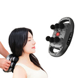 Rechargeable Deep Tissue Percussion Massager with 6 Heads for Body