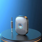 Bluetooth 5.3 AUX Audio Receiver Adapter for Car & Home Stereo with Hands-Free
