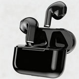 Wireless Bluetooth 5.3 In-Ear Earbuds with Mic – Deep Bass Stereo Headphones for Running & Workout Black