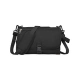 Portable Diaper Changing Pad with Shoulder Strap Water-resistant Diaper Changing Bag Black