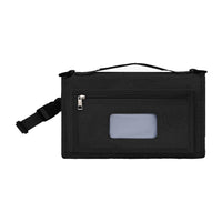 Portable Diaper Changing Pad with Shoulder Strap Water-resistant Diaper Changing Bag Black