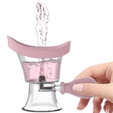 Manual Eye Wash Cup Air Pressure Eye Cleaning Cup Pink