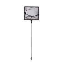 Telescopic Aquarium Fish Nets Rectangle Frame Nylon Tank Scoop