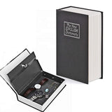 Secret Money Case  Key Lock Jewellery Security Box Black