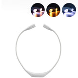 360-Degree Flexible Adjustable Neck Reading Light Rechargeable LED Book Light White