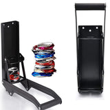 Wall Mounted Can Crusher with Can Opener for 8-16 Oz Can Hand-Held Can Flattener Recycling Tool