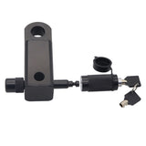 Trailer Hitch Lock with Key Anti-Theft Lock with Water-Resistant Cover for Towing Boat Truck RV Car Trailer