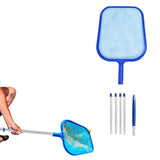 5-Section Pool Cleaning Net Detachable Pool Skimmer Mesh Net