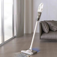 3-in-1 Handheld Stick Vacuum Cleaner Cordless Upright Vacuum Mop with Mite Removal Function White