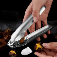 Chestnut Pliers 304 Stainless Steel with Nut Opener and Claw