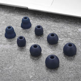 16Pcs Silicone Earbud Tips Compatible with Beats Powerbeats Pro Flex & X Blue