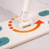 Reusable Coral Fleece Mop Pad Replacement Head Washable