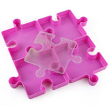 6 Layer Puzzle Sorting Organizer Box Trays for 1000 Pieces Rose Red