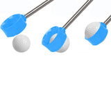 Telescopic Golf Ball Retriever Easy Pick Up Balls Golf Accessories Blue