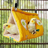 Bird Sleep Nest Hammock Hut for Parrot Budgie