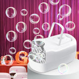 Electric Automatic Bubble Machine Bubble Blower Bubble Maker Party Stage Supplies