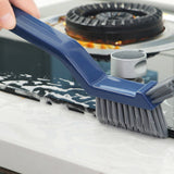 2Pcs Multifunctional 2-in-1 Crevice Gap Cleaning Brush