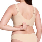Bras for Women Supportive Wireless Push Up Bra Full Coverage No Underwire Seamless Plus Size for Women Skin Tone