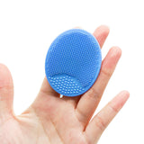 4 PCS Scrubber Soft Silicone Facial Cleansing Brush for Deep Cleaning