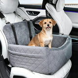 Booster Seat Dog Auto Seats for Small Medium Dogs Gray