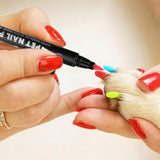 12 Colors Pet Nail Polish Marker Pens Set for Dogs and Cats
