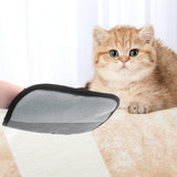 Pet Hair Removal Glove – Reusable 5-Finger Electrostatic Grooming Tool