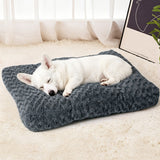 Dog Bed Pet Calming Washable Soft Warm Plush Mattress Cushion