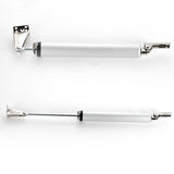 Storm Door Closer Heavy Duty Pneumatic Screen Door Closer Adjustable Closing Speed White