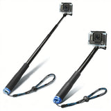 94.5cm Extendable Waterproof Selfie Stick Hand Grip Compatible with GoPro Hero