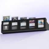 5 Row Trading Card Storage Box Display for MTG  TCG Sports Cards