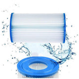 4PCS Replacement Filter Cartridges Compatible with Bestway Swimming Pool Pumps 58383 58386
