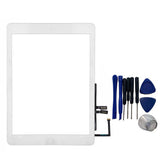 Replacement Glass Screen Compatible with iPad 5th to 9th Gen with Repair Tools White