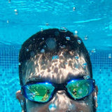 2Pcs Swimming Goggles – Anti-Fog No-Leak Swim Goggles for Adults Women and Men