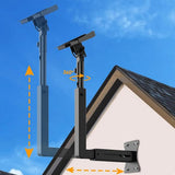 Telescopic Pole Mount for Starlink Gen 3 V3 Adjustable Kit for Home