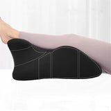 Ergonomic Memory Foam Reclining Pillow Prone Reading Cushion for Bed and Sofa Black