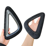 Self-Adhesive Faux Suede Repair Patch for Car Interior Door Panels Black