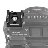 Cold Shoe Mount Adapter with 1/4" Thread Hole Cold Shoe Bracket for Camera DSLR Flash LED Light Monitor