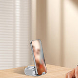 Protective AirPods Case Stand Support Wireless Charging Compatible Silver