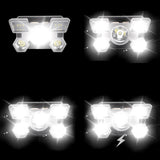 USB Rechargeable LED Headlamp with 4 Modes for Camping Fishing & Outdoor